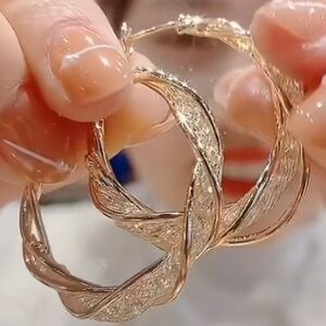 Vintage 925 silver needle Earrings